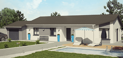 Programme terrain + maison à Saint-Sorlin-de-Morestel en Isère (38) de 80 m² à vendre au prix de 259800€ - 1
