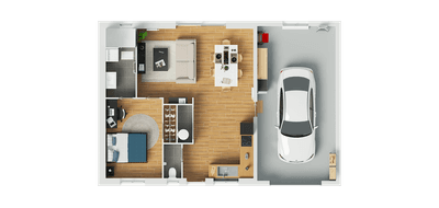 Programme terrain + maison à Monthou-sur-Bièvre en Loir-et-Cher (41) de 1400 m² à vendre au prix de 140970€ - 3