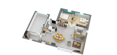 Programme terrain + maison à Pissos en Landes (40) de 690 m² à vendre au prix de 214536€ - 3
