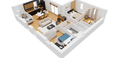Programme terrain + maison à Orléans en Loiret (45) de 732 m² à vendre au prix de 251686€ - 3