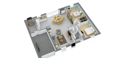 Programme terrain + maison à Montaigu-Vendée en Vendée (85) de 470 m² à vendre au prix de 204500€ - 3