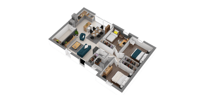 Programme terrain + maison à Saint-Loup en Loir-et-Cher (41) de 1260 m² à vendre au prix de 147892€ - 3