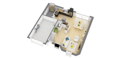 Programme terrain + maison à Avrillé en Maine-et-Loire (49) de 446 m² à vendre au prix de 291843€ - 4