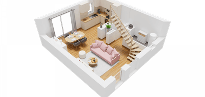 Programme terrain + maison à La Chevrolière en Loire-Atlantique (44) de 700 m² à vendre au prix de 250303€ - 3