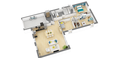 Programme terrain + maison à Smarves en Vienne (86) de 820 m² à vendre au prix de 223347€ - 3