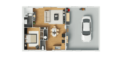 Programme terrain + maison à Sévérac en Loire-Atlantique (44) de 660 m² à vendre au prix de 137081€ - 3