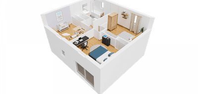 Programme terrain + maison à Solférino en Landes (40) de 1000 m² à vendre au prix de 243773€ - 4