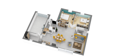 Programme terrain + maison à Saint-Dolay en Morbihan (56) de 700 m² à vendre au prix de 178532€ - 3