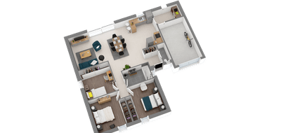 Programme terrain + maison à Les Rairies en Maine-et-Loire (49) de 3250 m² à vendre au prix de 245910€ - 3