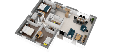 Programme terrain + maison à Vallet en Loire-Atlantique (44) de 530 m² à vendre au prix de 227650€ - 3