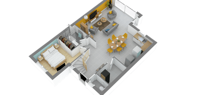 Programme terrain + maison à Saint-Dolay en Morbihan (56) de 700 m² à vendre au prix de 215015€ - 4