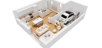 Programme terrain + maison à Le Faouët en Morbihan (56) de 423 m² à vendre au prix de 207015€ - 3