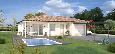 Programme terrain + maison à Sainte-Hélène en Gironde (33) de 103 m² à vendre au prix de 387000€ - 2