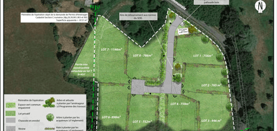 Terrain seul à Baigneaux en Gironde (33) de 752 m² à vendre au prix de 65000€ - 2
