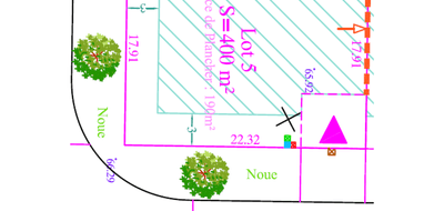 Terrain seul à Vouillé en Deux-Sèvres (79) de 400 m² à vendre au prix de 50990€ - 2