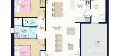 Programme terrain + maison à Mésanger en Loire-Atlantique (44) de 350 m² à vendre au prix de 198641€ - 3