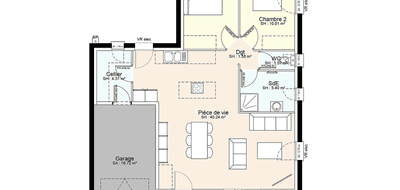Programme terrain + maison à Saint-Varent en Deux-Sèvres (79) de 822 m² à vendre au prix de 156572€ - 3