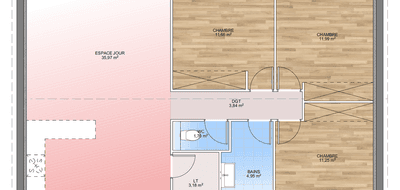 Programme terrain + maison à Pourrières en Var (83) de 500 m² à vendre au prix de 369000€ - 4