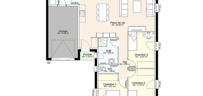 Programme terrain + maison à Airvault en Deux-Sèvres (79) de 702 m² à vendre au prix de 169188€ - 3
