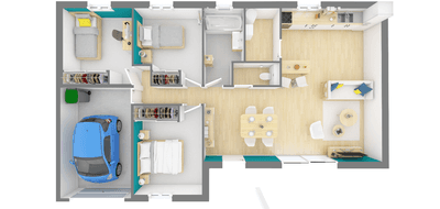 Programme terrain + maison à Manosque en Alpes-de-Haute-Provence (04) de 500 m² à vendre au prix de 311680€ - 3