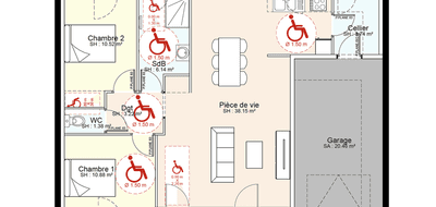 Programme terrain + maison à Bourneau en Vendée (85) de 240 m² à vendre au prix de 151330€ - 3