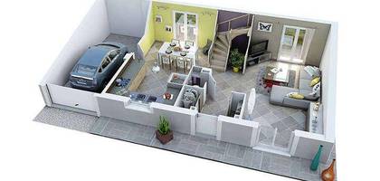 Programme terrain + maison à Montjoyer en Drôme (26) de 823 m² à vendre au prix de 252000€ - 2