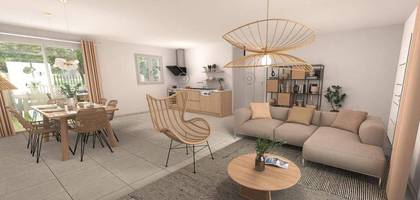 Programme terrain + maison à Saint-Didier-de-Formans en Ain (01) de 300 m² à vendre au prix de 315142€ - 1