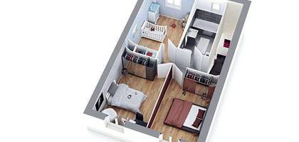 Programme terrain + maison à Marcy en Rhône (69) de 320 m² à vendre au prix de 295000€ - 3