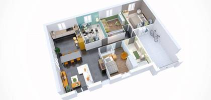 Programme terrain + maison à Champier en Isère (38) de 600 m² à vendre au prix de 260345€ - 2