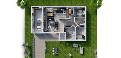 Programme terrain + maison à Saint-Rémy en Calvados (14) de 502 m² à vendre au prix de 191000€ - 3