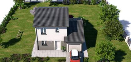 Programme terrain + maison à Saint-Martin-le-Châtel en Ain (01) de 575 m² à vendre au prix de 222305€ - 1