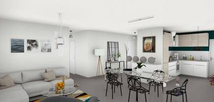 Programme terrain + maison à Artas en Isère (38) de 90 m² à vendre au prix de 252903€ - 3