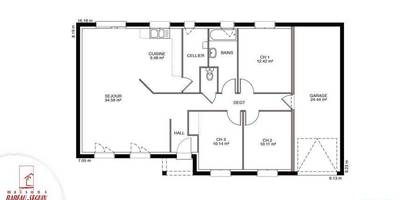 Programme terrain + maison à Soizy-aux-Bois en Marne (51) de 97 m² à vendre au prix de 164196€ - 4