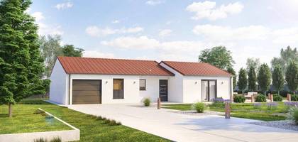 Programme terrain + maison à Saint-Victor en Allier (03) de 93 m² à vendre au prix de 195370€ - 1