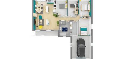 Programme terrain + maison à Serre-les-Sapins en Doubs (25) de 108 m² à vendre au prix de 247920€ - 2
