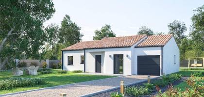 Programme terrain + maison à Saint-Cybranet en Dordogne (24) de 84 m² à vendre au prix de 174500€ - 1