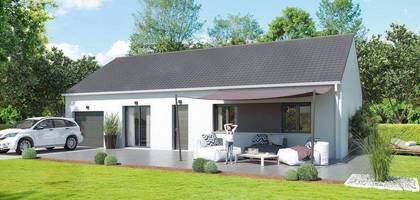 Programme terrain + maison à Beaufort-Orbagna en Jura (39) de 91 m² à vendre au prix de 165000€ - 1