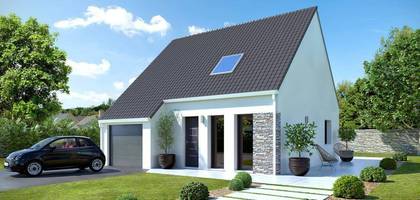 Programme terrain + maison à Montigny-sur-l'Ain en Jura (39) de 85 m² à vendre au prix de 194100€ - 1