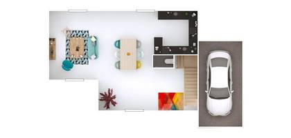 Programme terrain + maison à Jassans-Riottier en Ain (01) de 97 m² à vendre au prix de 385000€ - 4