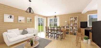 Programme terrain + maison à Magland en Haute-Savoie (74) de 88 m² à vendre au prix de 400500€ - 3