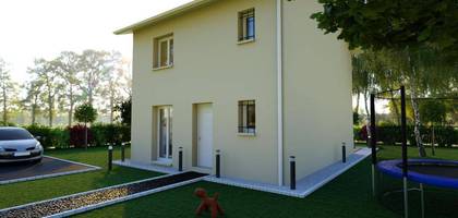 Programme terrain + maison à Saint-Siméon-de-Bressieux en Isère (38) de 90 m² à vendre au prix de 219274€ - 1