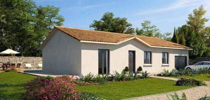 Programme terrain + maison à Mottier en Isère (38) de 91 m² à vendre au prix de 225000€ - 1