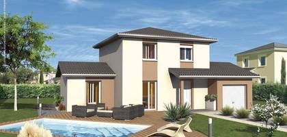 Programme terrain + maison à Jassans-Riottier en Ain (01) de 104 m² à vendre au prix de 377700€ - 4