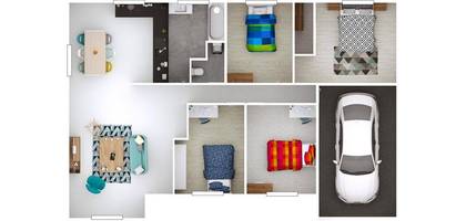 Programme terrain + maison à Ambronay en Ain (01) de 95 m² à vendre au prix de 385000€ - 2