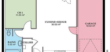 Programme terrain + maison à Charrin en Nièvre (58) de 90 m² à vendre au prix de 138276€ - 4