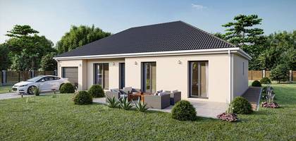 Programme terrain + maison à Leuilly-sous-Coucy en Aisne (02) de 73 m² à vendre au prix de 157566€ - 3