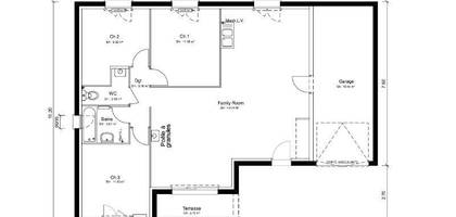 Programme terrain + maison à Matour en Saône-et-Loire (71) de 83 m² à vendre au prix de 172593€ - 4
