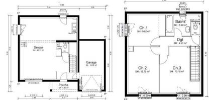 Programme terrain + maison à Mornant en Rhône (69) de 94 m² à vendre au prix de 403300€ - 2