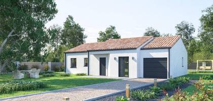 Programme terrain + maison à Saint-Cybranet en Dordogne (24) de 84 m² à vendre au prix de 172500€ - 1