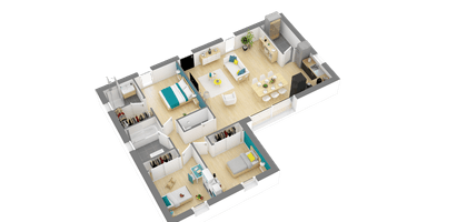 Programme terrain + maison à AVIRE en Maine-et-Loire (49) de 436 m² à vendre au prix de 143395€ - 3